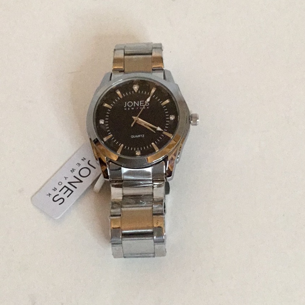 Jones New York Silver Watch